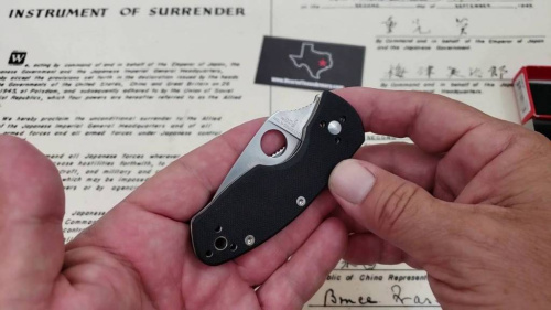 Складной нож Spyderco Ambitious 148GP фото 8