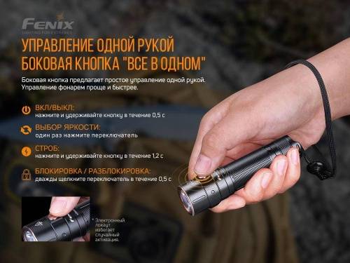 125 Fenix ФонарьE28R V2.0 Luminus SST40 фото 6