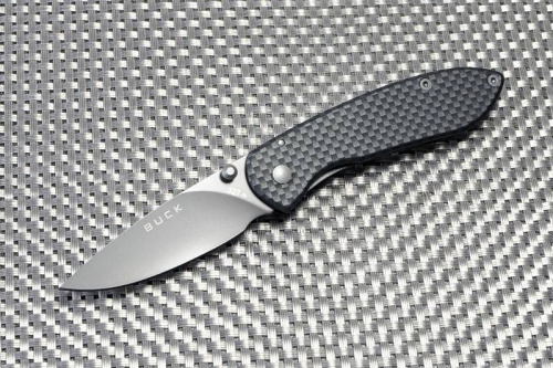 Складной нож Buck Nobleman Carbon 0327CFS фото 7