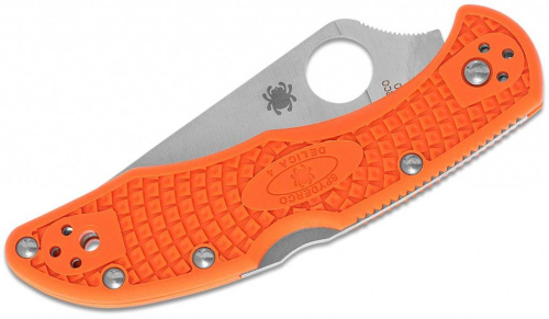 Складной нож Spyderco Delica 4 Flat Ground - 11FPOR фото 9