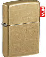 Зажигалка ZIPPO Classic с покрытием Street Brass