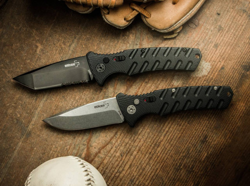 491 Boker Полуавтоматический складной ножPlus Strike Spearpoint фото 5