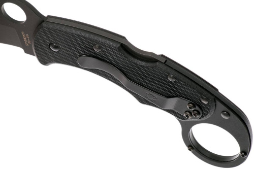 96 Spyderco Складной нож керамбит Karahawk All Black - Spyderco 170GBBKP фото 5 96 Spyderco Складной нож керамбит Karahawk All Black - Spyderco 170GBBKP фото 5