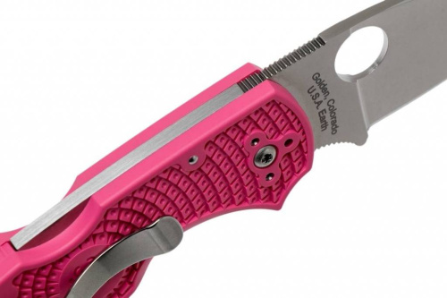 Складной нож Spyderco Native® 5 Pink 41PPN5 фото 16 Складной нож Spyderco Native® 5 Pink 41PPN5 фото 16