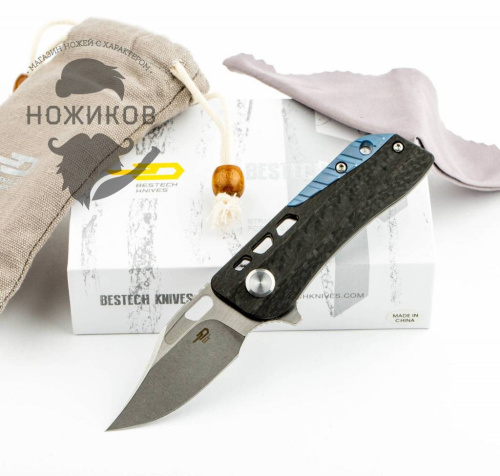 Складной нож Bestech Knives Engine BT1806A фото 7
