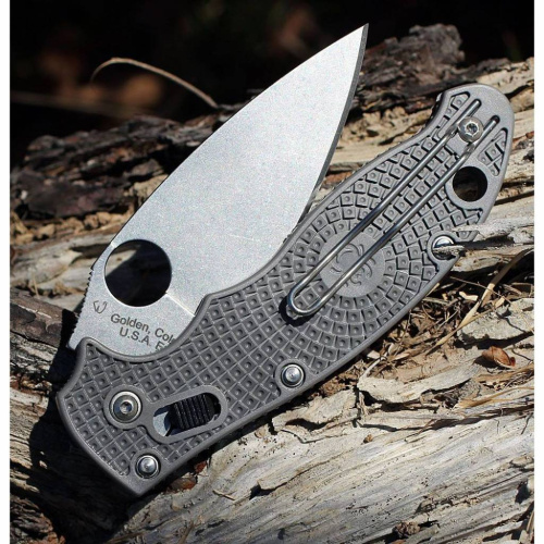 Складной нож Spyderco Manix 2 101PGY2 фото 13