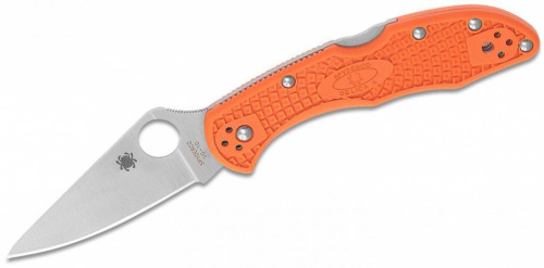 Складной нож Spyderco Delica 4 Flat Ground - 11FPOR фото 13