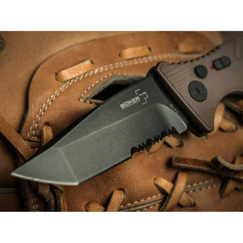491 Boker Автоматический складной ножTanto Coyote фото 3